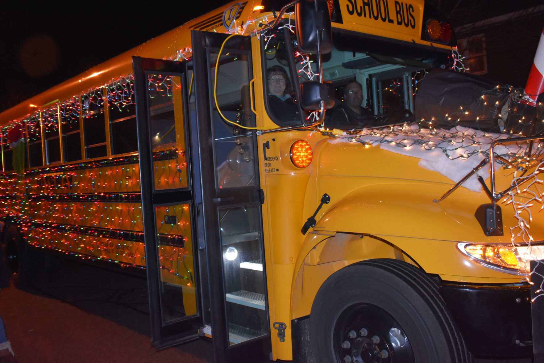 Parade school bus